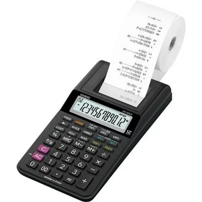 CASIO Calculatrice  HR-8RCE-BK 