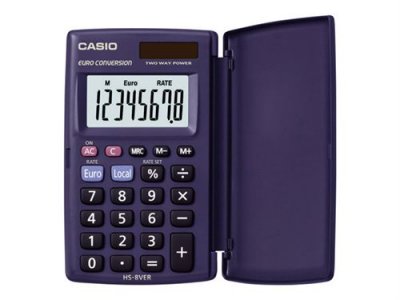 GENERIQUE Calculatrice casio hs-8ver-wa-ep de poche (2 x 13 x 19 cm)