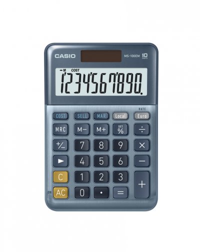 CASIO Calculatrice De Bureau  Ms-100em