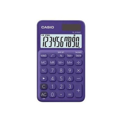 GENERIQUE Calculatrice de poche Casio SL-310UC - 10 chiffres - Violet
