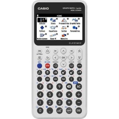  Calculatrice Graphique Casio - Lyc&eacute;e - Math+ - Blanc