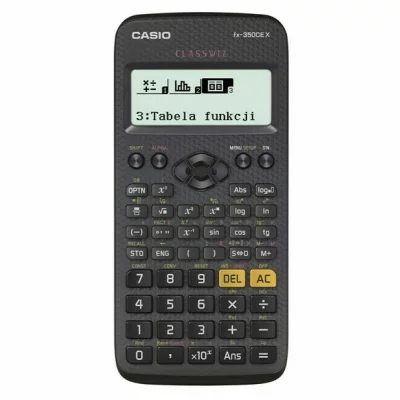 CASIO Calculatrice scientifique  fx-350cex noir 