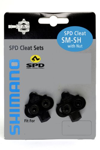SHIMANO Cale pedale  vtt sms-h51 spd fixe noir (paire)