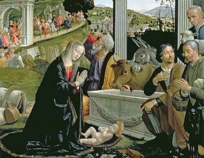 MINEDITION EDS Calendrier de l'avent adoration - ghirlandaio