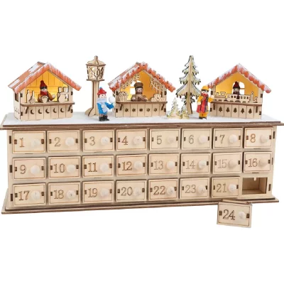 SMALL FOOT Calendrier de l avent bois marche de noel 1290