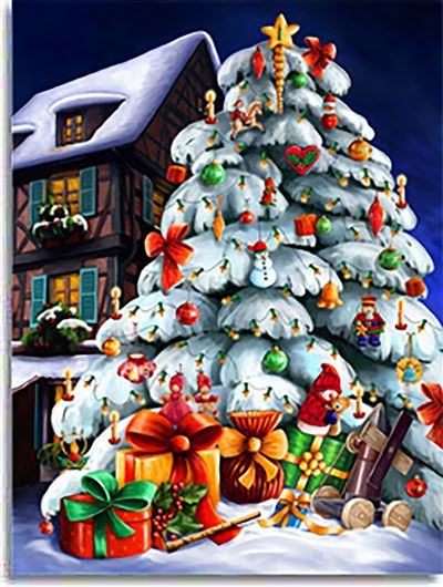 MINEDITION EDS Calendrier de l'avent - No&euml;l blanc - Evangelisti
