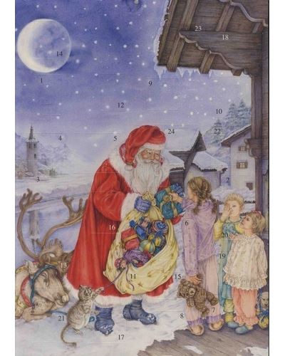 MINEDITION EDS Calendrier de l'avent - No&euml;l pour tous - Campinoti