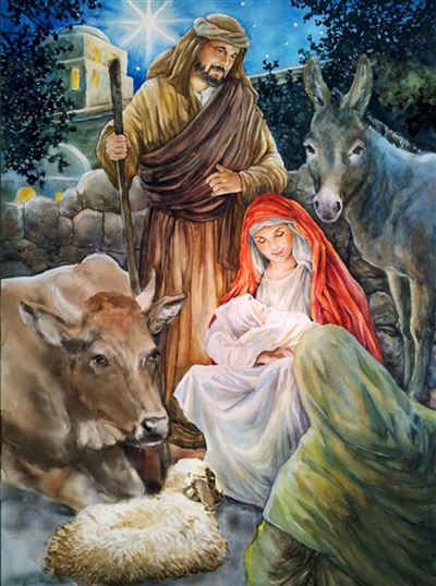 MINEDITION Calendrier de l'avent sainte nuit - llobet