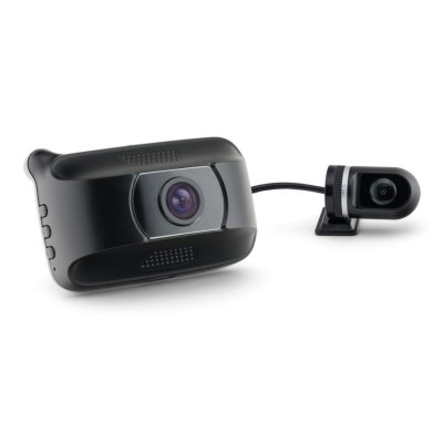CALIBER  DVR225DUAL Cam&eacute;ra de Tableau de Bord Full HD Noir, Argent