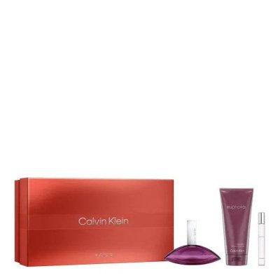 CALVIN KLEIN  Euphoria coffret cadeau pour femme avec format voyage