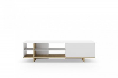 CASANOVA PARIS Calyo - Meuble Tv 160cm En M&eacute;lamine - Blanc