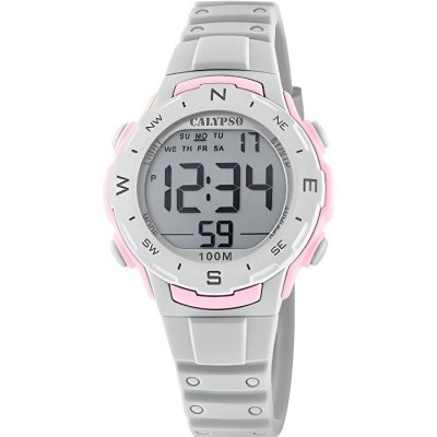 CALYPSO  Mixte Digital Quartz Montre avec Bracelet en Plastique K5801/1