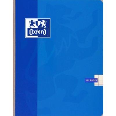 OXFORD Cambridge Cahier broches 17x22 192 pages grands carreaux seyes 