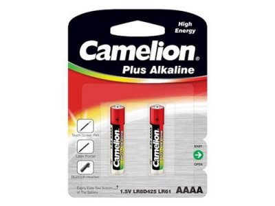CAMELION &nbsp;11000261 Piles Jetables LR61/AAAA&nbsp;Lot de&nbsp;2