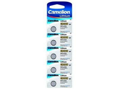 CAMELION  5 Piles CR1216 / 5034LC  Bouton Lithium 3V