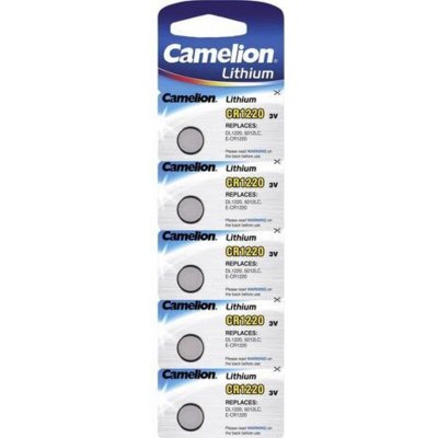 CAMELION  Lot de 2 Packs de 5 piles  Lithium CR1220 3V