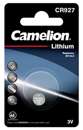 CAMELION  Pile CR927 / 5012LC  Bouton Lithium 3V