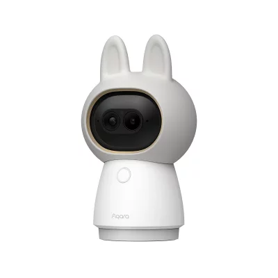 AQARA Cam&eacute;ra connect&eacute;e int&eacute;rieure 4K double objectif Zigbee Matter Camera Hub G350 -