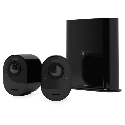 ARLO Cam&eacute;ra de s&eacute;curit&eacute;  UltraV2 spotlight Noir pack 2 VMS5240B
