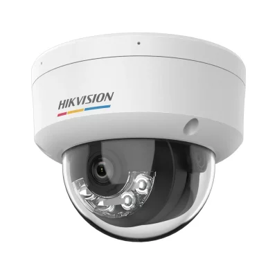 HIKVISION Cam&eacute;ra de S&eacute;curit&eacute; IP Value Dome PoE 2.8mm 4MP ColorVu3.0 Blanche
