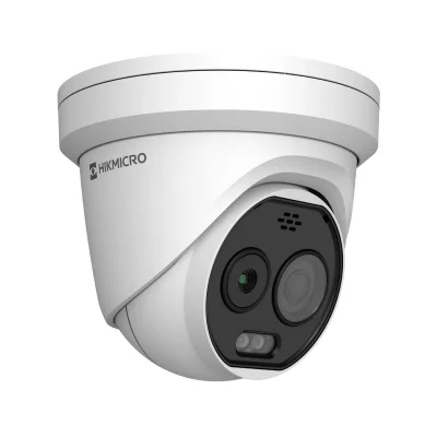 HIKVISION Cam&eacute;ra de S&eacute;curit&eacute; Thermique IP Hikmicro Dual HeatPro 256x192 VOx 2.1mm 1/2.7"" 5MP