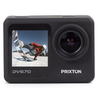 PRIXTON Cam&eacute;ra de sport 4K double &eacute;cran  DV670