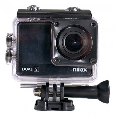 NILOX Cam&eacute;ra de sport  NXACDUALS001 Noir
