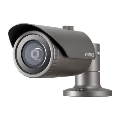 HANWHA Cam&eacute;ra de surveillance Bullet IR r&eacute;seau 5MP avec objectif 28 mm QNO-8010R
