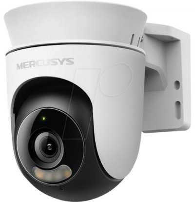 MERCUSYS Cam&eacute;ra de surveillance ext&eacute;rieure WiFi  MC510 Blanc 2K 3MP vision nocturne couleur