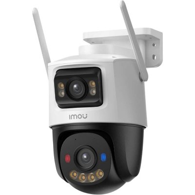 IMOU Cam&eacute;ra de surveillance  Cruiser Dual 2 Pro, ext&eacute;rieure, blanche