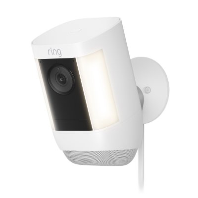 RING Cam&eacute;ra de surveillance -  - Spotlight Cam Pro sur secteur - Blanc