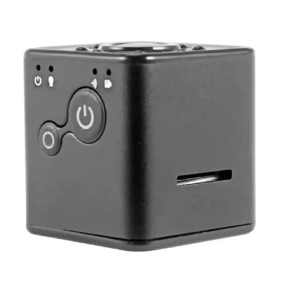 YONIS Camera espion WiFi Sportive 1920*1080p 155&deg; Waterproof +SD 8Go -