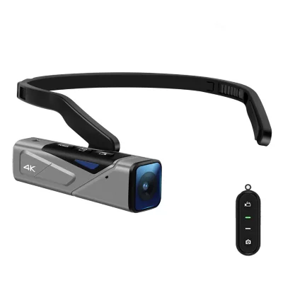 YONIS Cam&eacute;ra Sport 4K Ultra L&eacute;g&egrave;re Avec T&eacute;l&eacute;commande, Auto Focus, Live Vid&eacute;o + SD 8Go