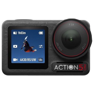 DJI Cam&eacute;ra sport  Osmo Action 5 Pro Standard Combo Noir 