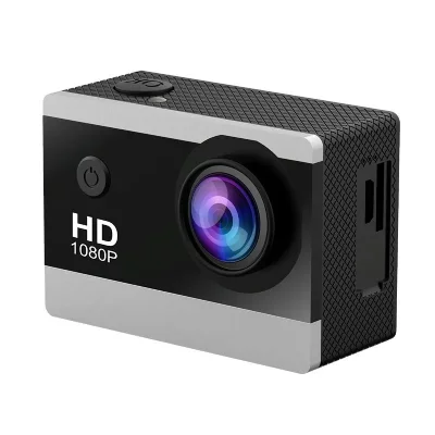 YONIS Camera Sport Ecran Ips Hd 2.0 Pouces Etanche 1080p Grand Angle 170&deg; 