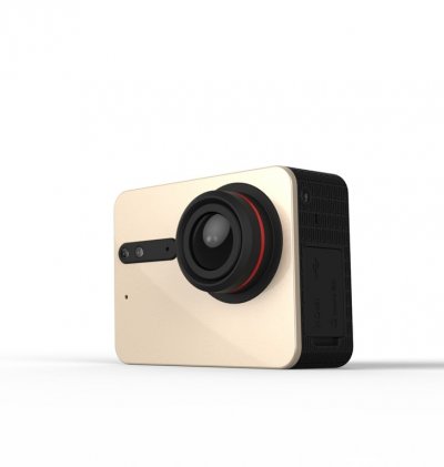 EZVIZ Cam&eacute;ra SPORT  S5 PLUS 4K/Ecran 2.5 /Or/Stabilisa/Etanch
