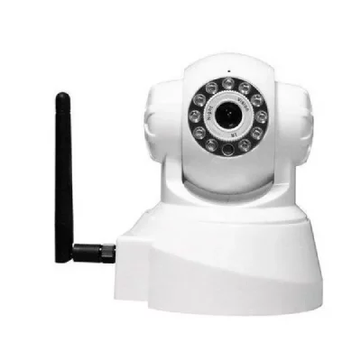 YONIS Cam&eacute;ra surveillance ip hd 720p wifi motoris&eacute; iphone smartphone blanc