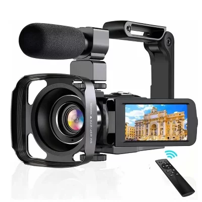 YONIS Cam&eacute;scope Num&eacute;rique 4k 56mp Zoom 18x &Eacute;cran Tactile Wifi Vision Nocturne 