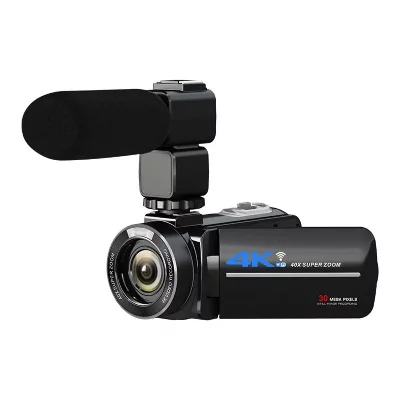 YONIS Cam&eacute;scope num&eacute;rique 4k avec &eacute;cran tactile zoom 40x microphone et objectif grand angle  