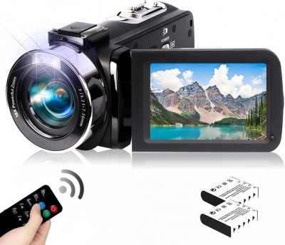 VENDOS85 Cam&eacute;scope num&eacute;rique Full HD de 23 pouces 42 P noir gris