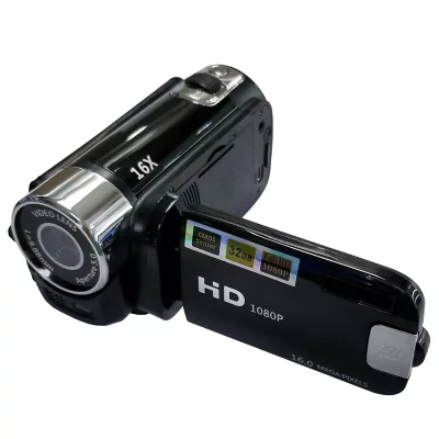 YONIS Cam&eacute;scope Num&eacute;rique HD 16MP Zoom 16X Stabilisation Image LCD + SD 16Go