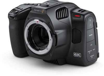 BLACKMAGIC DESIGN Cam&eacute;scope Pocket Cinema Camera 6K Pro Blackmagic Noir 