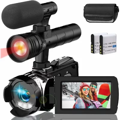 VENDOS85 Cam&eacute;scope Vid&eacute;o 4K UHD 48 MP IR Version Nuit noir