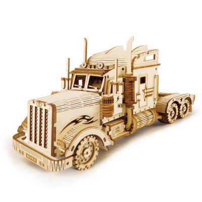 ROBOTIME Camion Poids Lourd - Puzzle 3D M&eacute;canique en Bois Rokr
