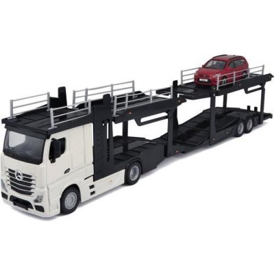 BBURAGO Camion Porte Vehi  Street Fire Mercedes Benz 1:43 Mod&egrave;le al&eacute;atoire