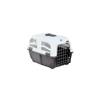 TRIXIE Camon - Transport plastique skudo 1 iata gris 48x31,5x31cm