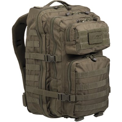 MIL TEC Camouflage Militaire Arm&eacute;e Sac &agrave; dos US assault pack 36L MOLLE Noir