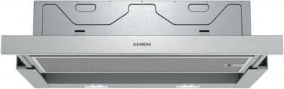 SIEMENS CAMPANE TELESCOPIQUE OU EXTRAPLANE GRIS argent A+++ LI64MB521 