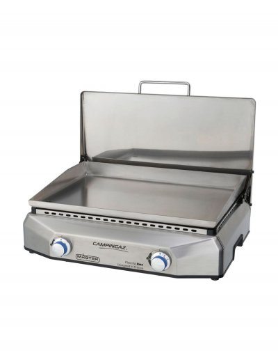 CAMPINGAZ  - PLANCHA GAZ Master EX Inox - 2 br&ucirc;leurs en inox 