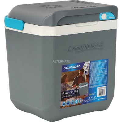 CAMPINGAZ  - Powerbox Plus 12/230V - Glaci&egrave;re taille 24 l, gris